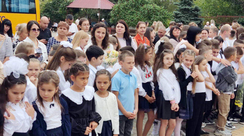 СВЯТО ПЕРШОГО ДЗВОНИКА У БОЛГРАДСЬКІЙ ГІМНАЗІЇ